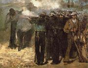 The Execution of Emperor Maximilian,, Edouard Manet